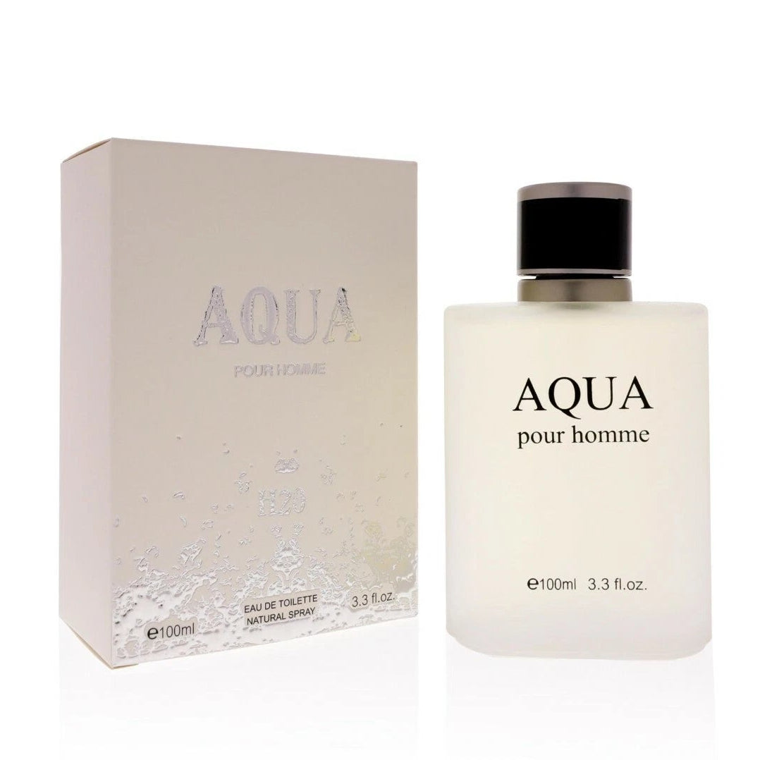 Aqua by Royal Fragrance – (Inspired-By) Eau de Toilette (Men) 3.3 oz