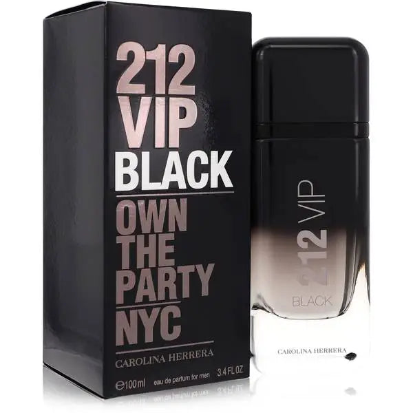 Carolina Herrera – 212 VIP Black Eau de Parfum (Men) 3.4 oz