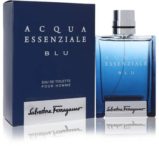 Salvatore Ferragamo – Acqua Essenziale Blu Eau de Toilette (Men) 3.4 oz