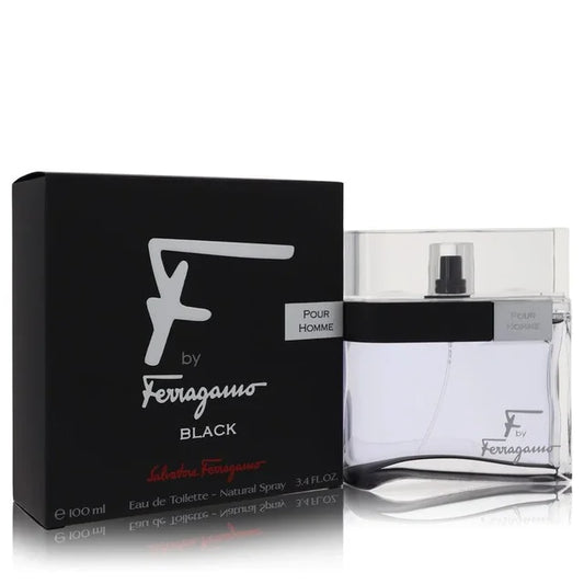 Salvatore Ferragamo – F by Ferragamo Black Eau de Toilette (Men) 3.4 oz
