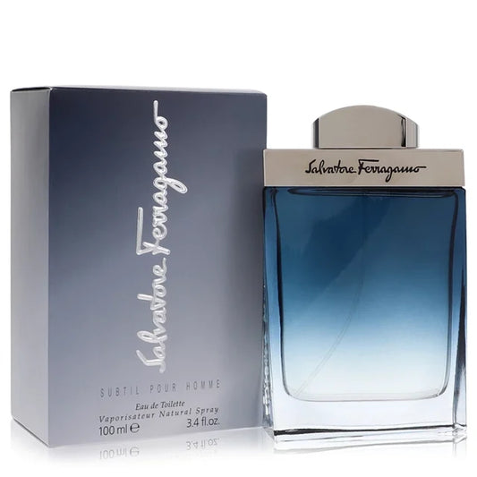 Salvatore Ferragamo – Subtil Pour Homme Eau de Toilette (Men) 3.4 oz