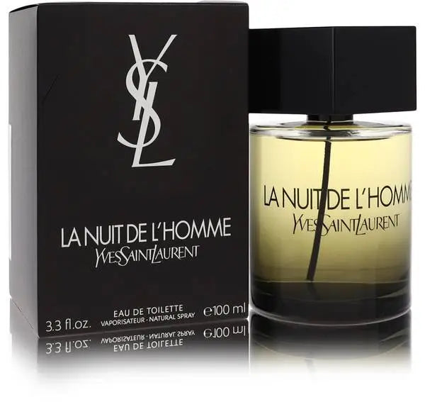 Yves Saint Laurent – La Nuit de L’Homme Eau de Toilette (Men) 3.3 oz